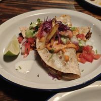 Quesadilla al pastor at MonChidos in Barcelona