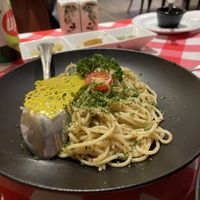 Spaghetti aglio e olio  at La Mamma in Karachi