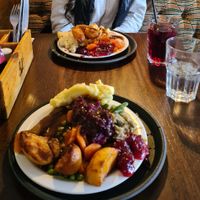 Vegan Carvery at The Running Hare in Deeside