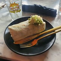 Vegan Burrito at Alto Cinco in Syracuse