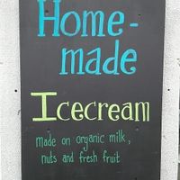 Vegan ice cream options! at Isobar in Copenhagen