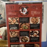 everything has a vegan option (besides #1)  at Lang Lang Bao in Siargao