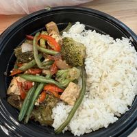 The bowl is barely filled and the place is called “Big Bowl”. Definitely a disappointment.   at MDW - Big Bowl in Chicago