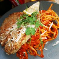 Vegan Linguine at The Griffin  in Glasgow