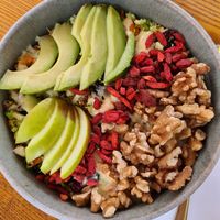 Rohkostsalat at Purple Acai in Frankfurt