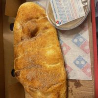 Vegan cinnamon bread with sweet icing dip  at Domino's Pizza  in Coburg