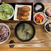Karaage Lunch Special at Komaki Shokudo in Tokyo