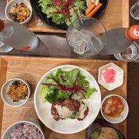 Curry and Soymeat Karaage at Komaki Shokudo in Tokyo