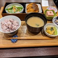 Teishoku set at Komaki Shokudo in Tokyo