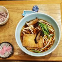 Kitsune Udon at Komaki Shokudo in Tokyo