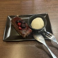  Chocolate mousse (with vanilla ice cream)  at Komaki Shokudo in Tokyo