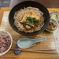 Soba, simple but balanced  at Komaki Shokudo in Tokyo