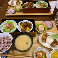 Set menus at Komaki Shokudo in Tokyo
