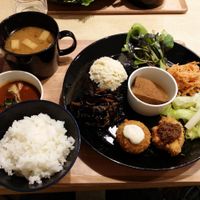 set lunch at Komaki Shokudo in Tokyo