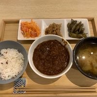 Curry set at Komaki Shokudo in Tokyo