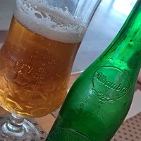 Alhambra beer at Tepuy Burger in Benidorm