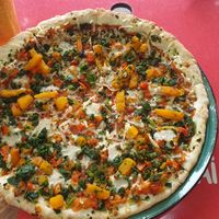 Vegana Pizza at Snack Bar Avista Navios in Seixal