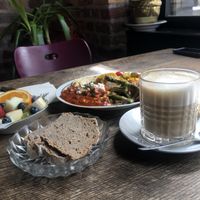 vegan brunch   at OYA Müllem in Cologne