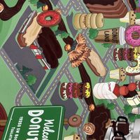 Cute DonutLand Box Art  at Donut Land in Tualatin