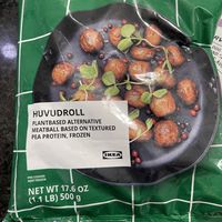 Vegan Swedish meatballs - really good!  at IKEA in Tempe