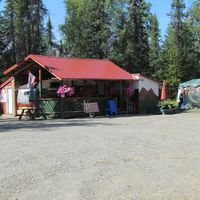 Plenty of parking at Payo's Thai Kitchen in Talkeetna