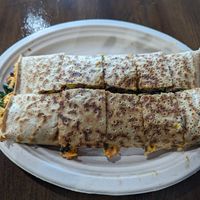 Royal Veggie Crepe at Crepes Bistro in Santa Clara