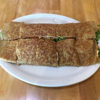 Special vegan crepe at Crepes Bistro in Santa Clara
