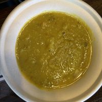 Lentil soup   at Crepes Bistro in Santa Clara