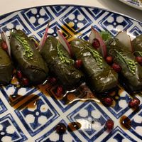 Grape leaves   at DiBar Grill in Peachtree Corners