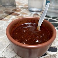 Salsa  at Xiguela Cafe in Oaxaca