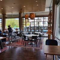 Interior at Bei Moudi am Kunsthaus  in Zurich