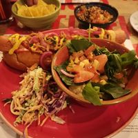 Vegan hotdog at Lounges - Portivo Lounge in Gloucester