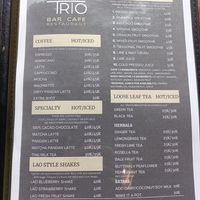   at The Trio Bar in Nong Khiaw