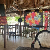 Seating area   at Cali Tacos in Dumaguete