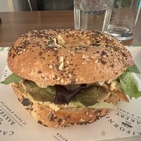 No regrets bagel   at California Bakery - Via Vincenzo Monti in Milan