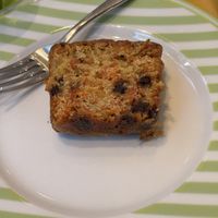 Vegan carrot cake  at California Bakery - Via Vincenzo Monti in Milan