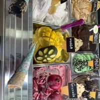 Mit Sojamilch vegan!  at Heladeria Tutto Gelato II in Granada
