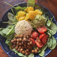 protein breakfast bowl  at Piccola Cafe in Ljubljana