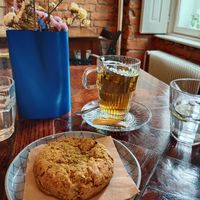Pistachio cookie 🍪 at Piccola Cafe in Ljubljana