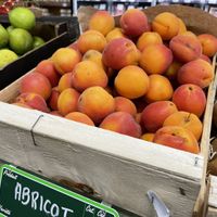 Beautiful (but expensive) fruit  at Le Retour a la Terre Rive Droite in Paris