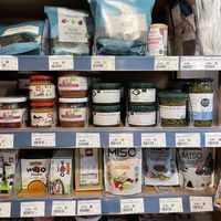 Good choice of Asian ingredients  at Le Retour a la Terre Rive Droite in Paris