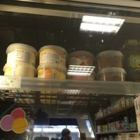 Sojami vegan ice cream  at Le Retour a la Terre Rive Droite in Paris