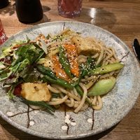 Udon Nudeln mit Tofu (nicht explizit auf Karte)  at Do An in Marktredwitz