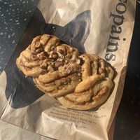 Almond and hazelnut pastry  at Copains - Tiquetonne  in Paris