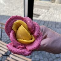 Vegan icecream  at Amorino in Beaune