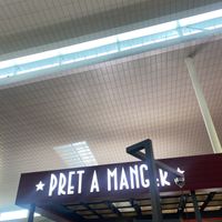 Look for Signage - Looks Like They Have Organic and Fresh Foods  at BCN - Pret A Manger - T2 in El Prat De Llobregat