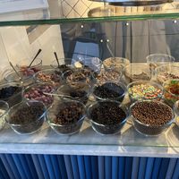 Toppings, not sure which are vegan thoughh  at Skúbb in Reykjavik