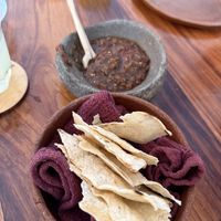Habanero salsa   at Levadura De Olla in Oaxaca