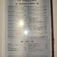 Menu at LHR - Spuntino - T3 in West London