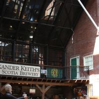 Brewey square at Halifax Brewery Farmers Market in Halifax